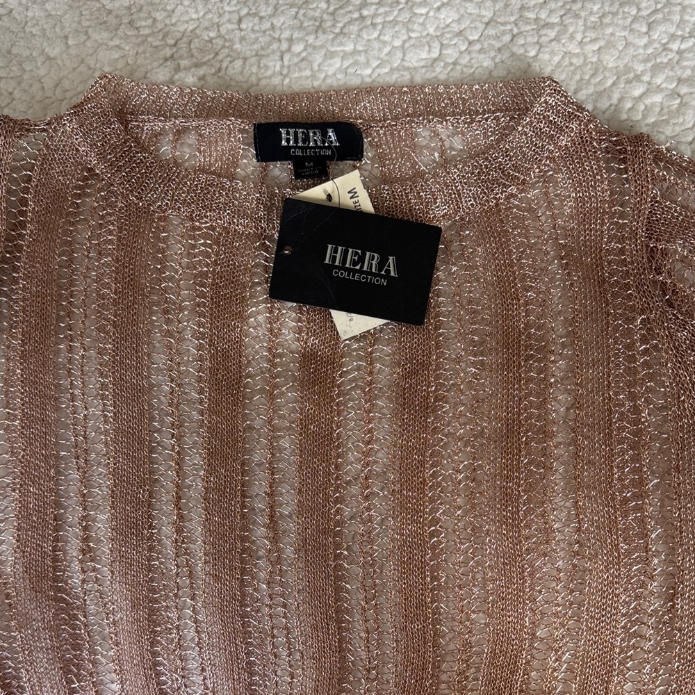 Hera Collection Women's Metallic Sweater
